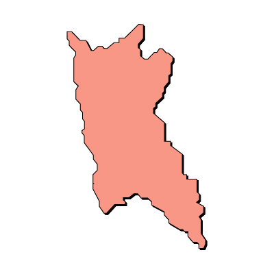 赤村の地図