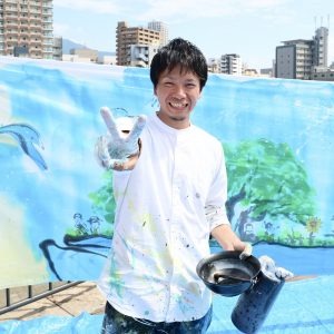 北九州出身の詩人画家 詩太さん